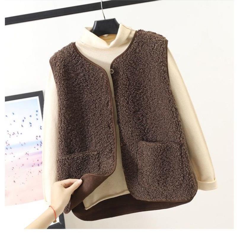Faye | Relaxed Fit Textured Vest