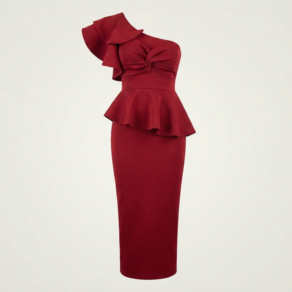 Midi Cocktail Dress For Women