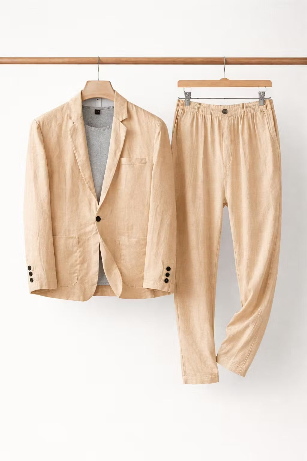 Leon | Men's Relaxed-Fit Linen Suit