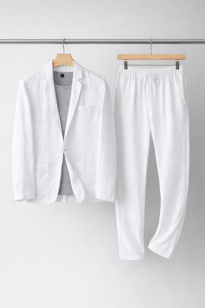Leon | Men's Relaxed-Fit Linen Suit