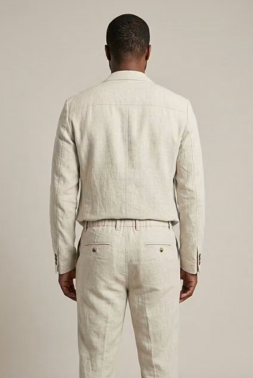Leon | Men's Relaxed-Fit Linen Suit