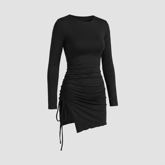 Ruched Bodycon Mini Dress For Women