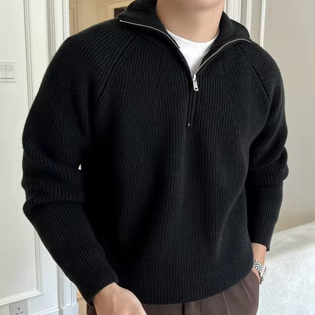 Alfie | Men's Quarter-Zip Sweater