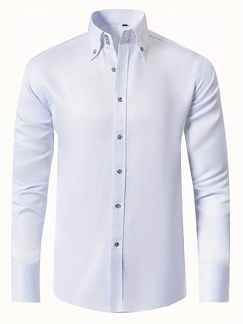 Charles | Elegant Formal Shirt with Buttons