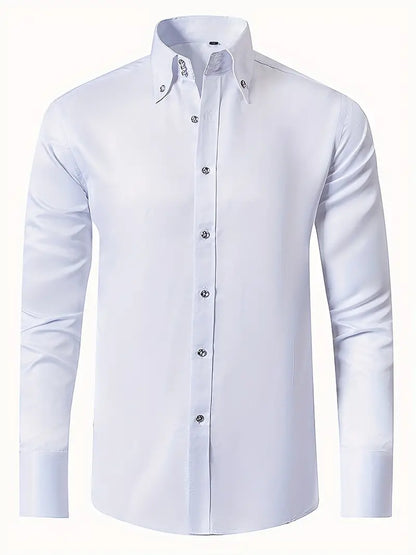 Charles | Elegant Formal Shirt with Buttons