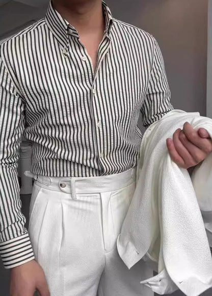 Tom | Stylish Striped Shirt for Men