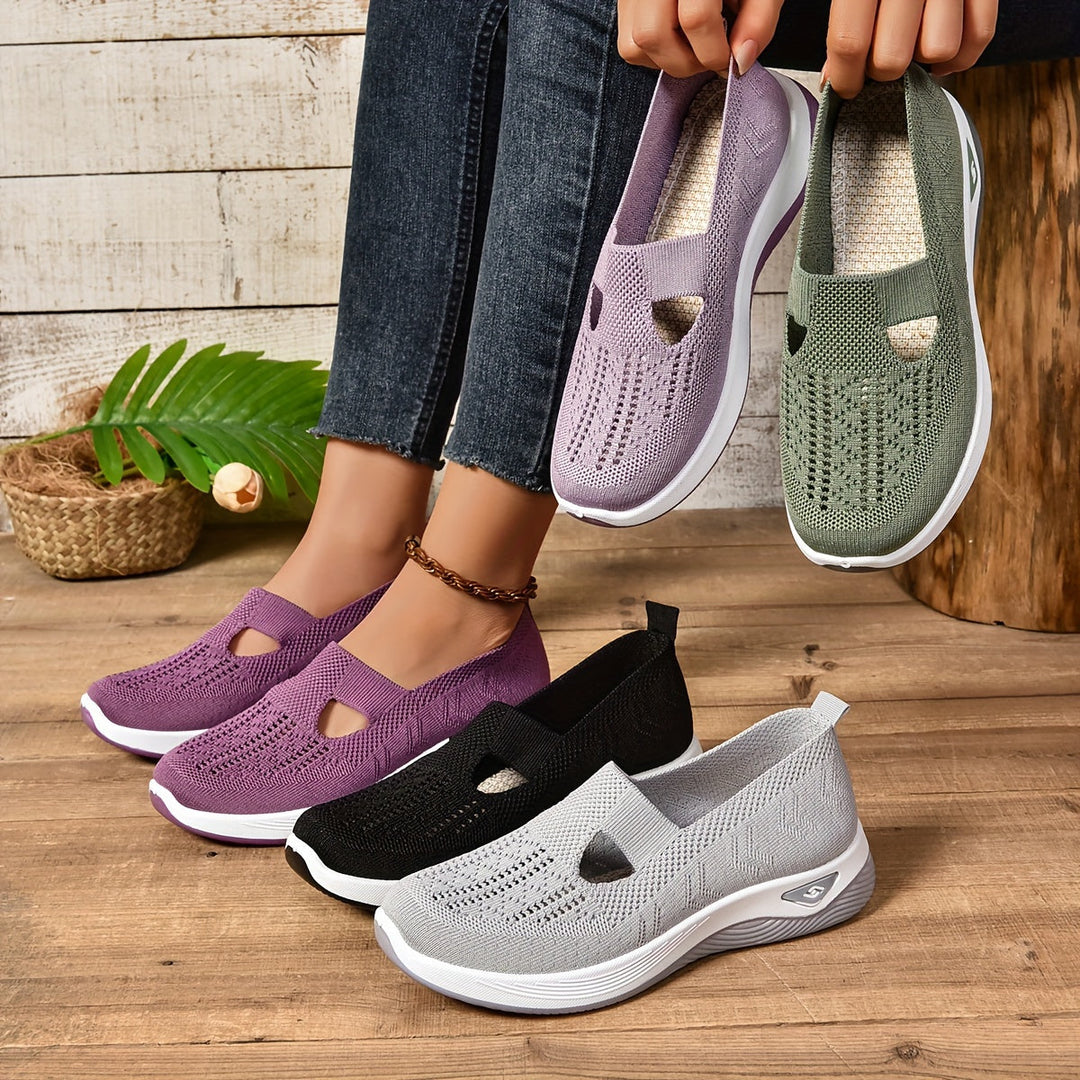 Lorna | Orthopedic Slip On Shoes Cushioned Contoured Insole