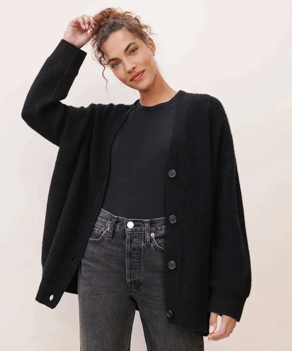 Olivia | Women's V-Neck Cashmere Cardigan