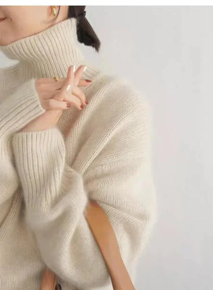 Judith | Women's Oversized Turtleneck Sweater