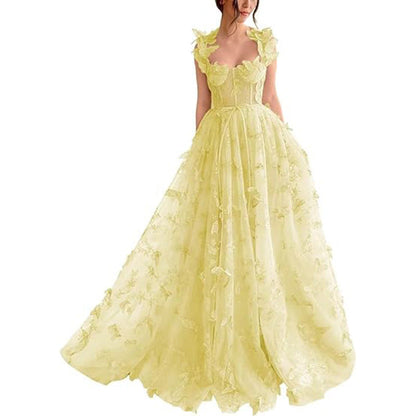 Floral Formal Maxi Dress For Women