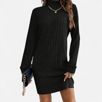 Nadia | Ribbed Knit Mini Dress