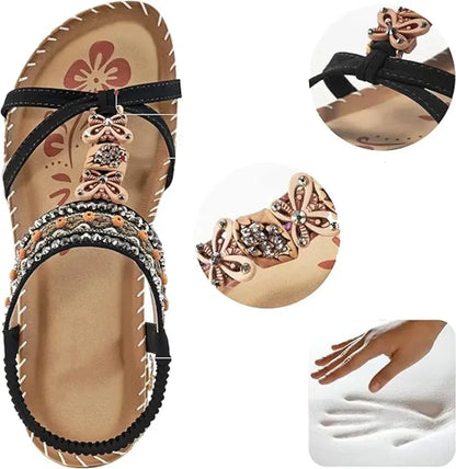 Colella | Floral Orthopedic Sandals