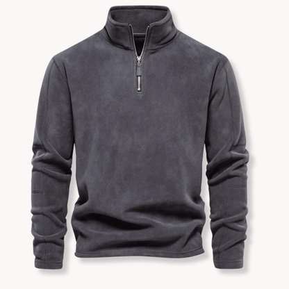 Mathew | Men's Half-Zip Long Sleeve Pullover Sweater