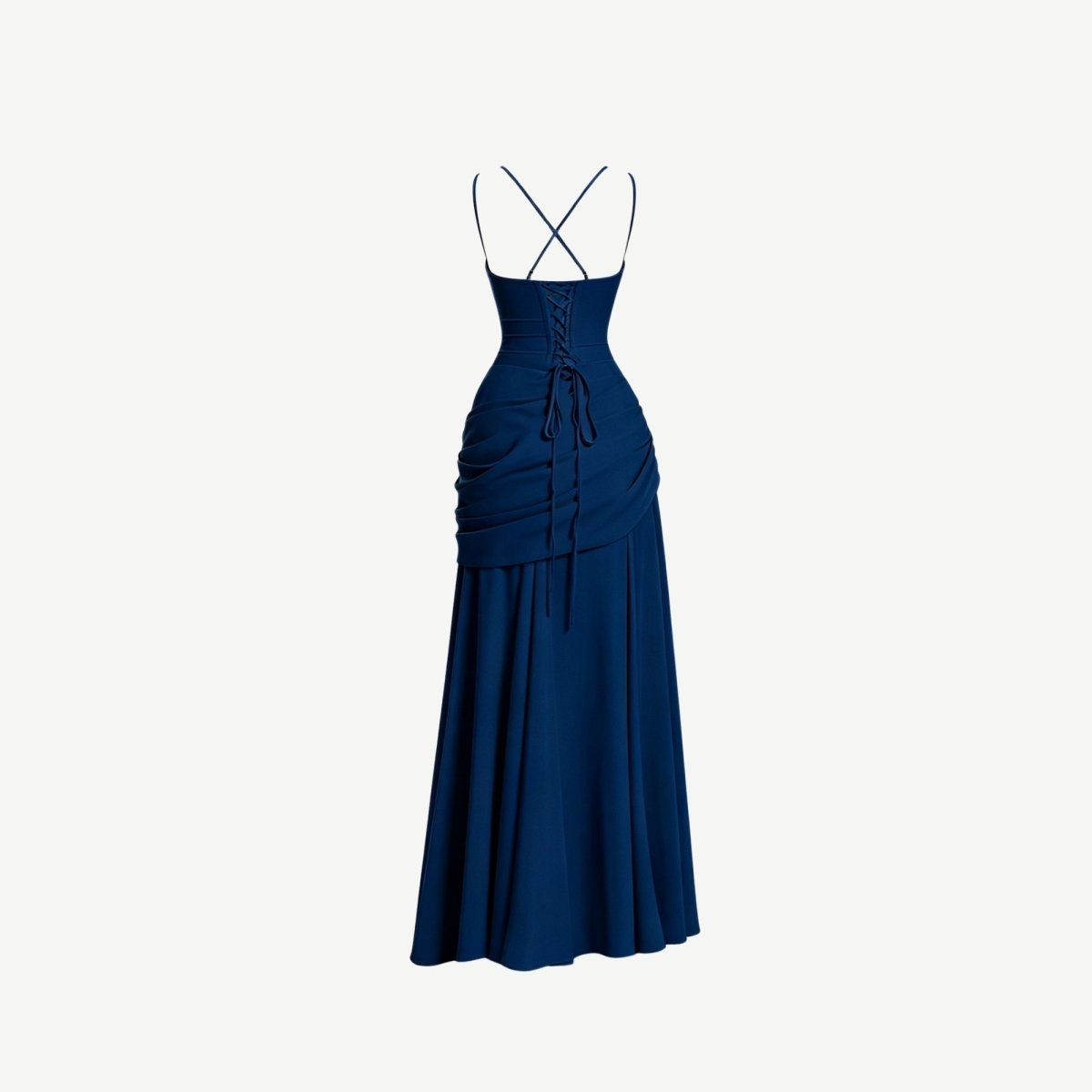 Geneva | Women's Ruched Corset Evening Gown