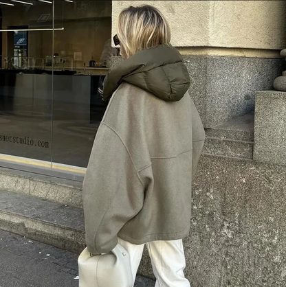 Zelda | Hooded Longline Oversized Relaxed Coat