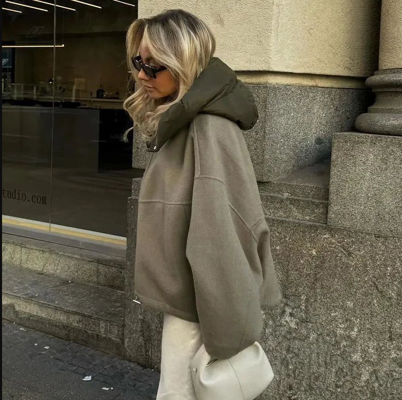 Zelda | Hooded Longline Oversized Relaxed Coat