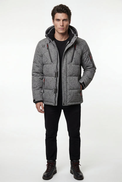 Cruz | Men's Urban Parka Jacket, Insulated Winter Coat