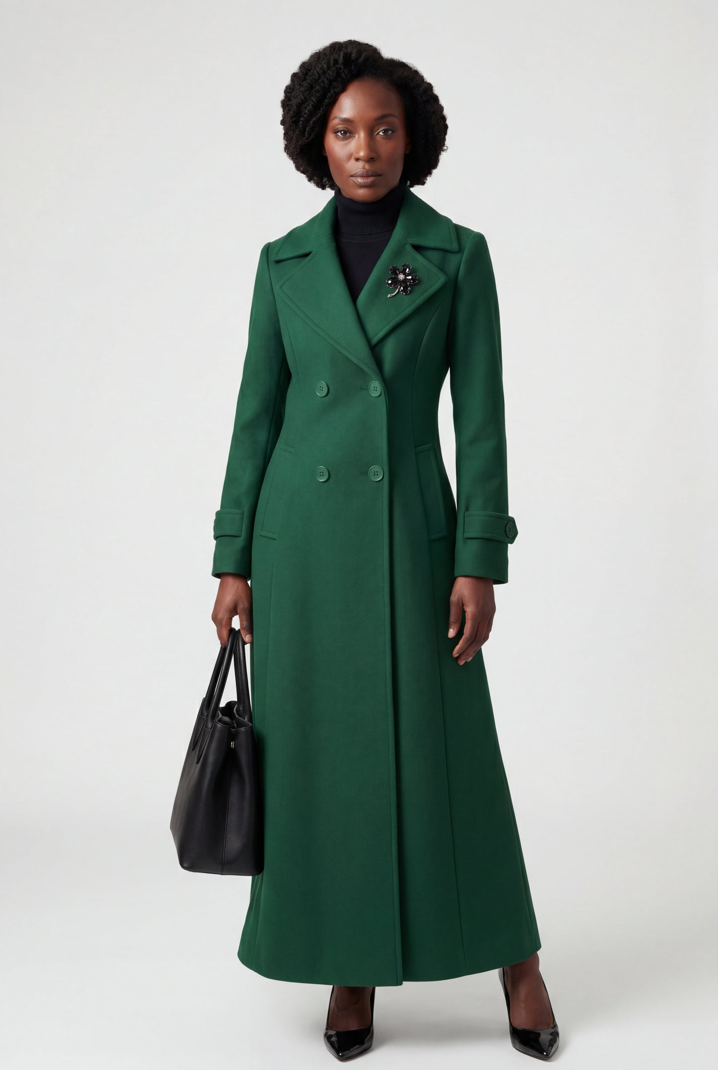 Sienna | Women's Belted Longline Coat, Tailored Fit