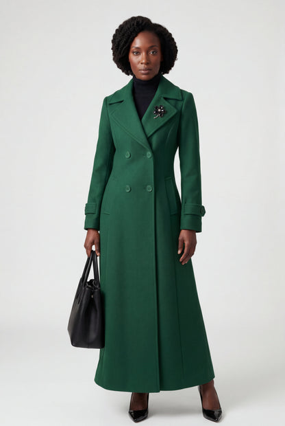 Sienna | Women's Belted Longline Coat, Tailored Fit