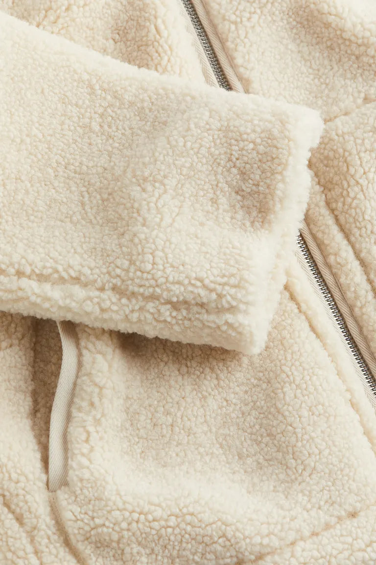 Maureen | Women's Sherpa Zip-Up Coat