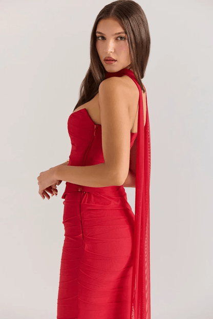 Hailey | Structured Corset Bodycon Dress