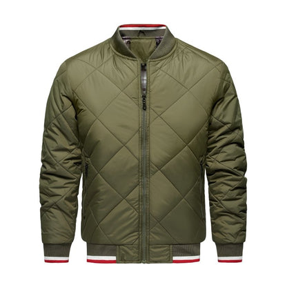 Paul | Men's Diamond Quilted Bomber Jacket