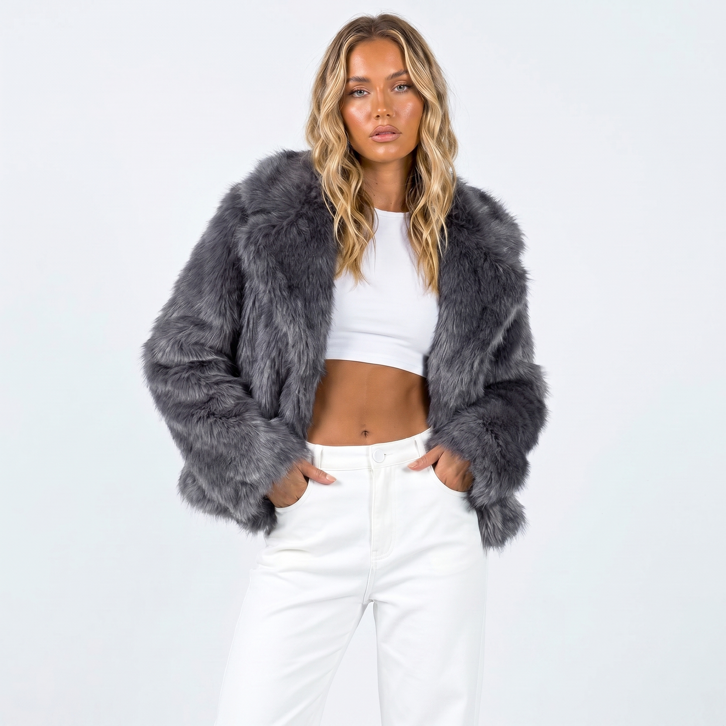 Sienna Moreau | Women's Luxury Faux Fur Jacket