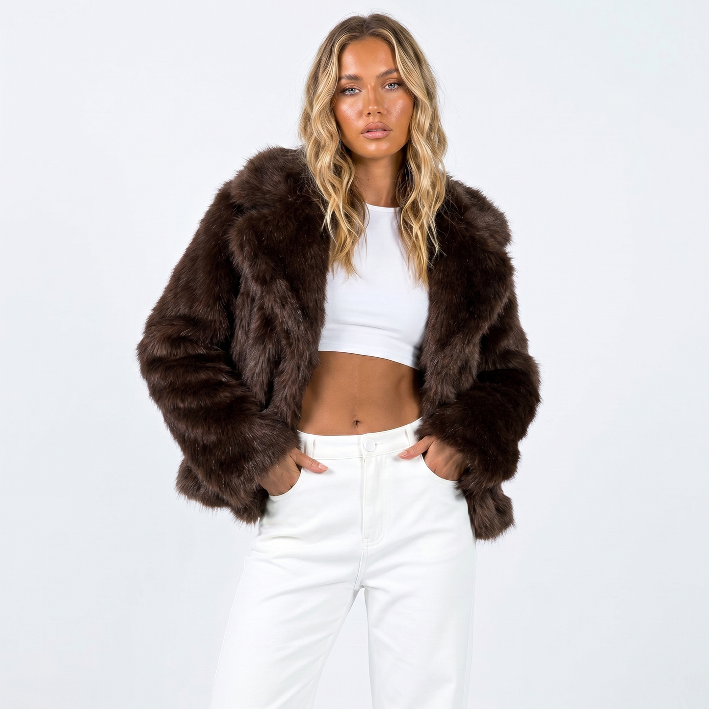 Sienna Moreau | Women's Luxury Faux Fur Jacket
