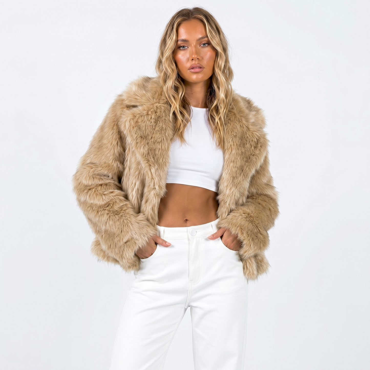 Sienna Moreau | Women's Luxury Faux Fur Jacket