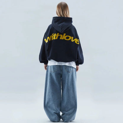 Cosy Oversized Winter Pullover Hoodie