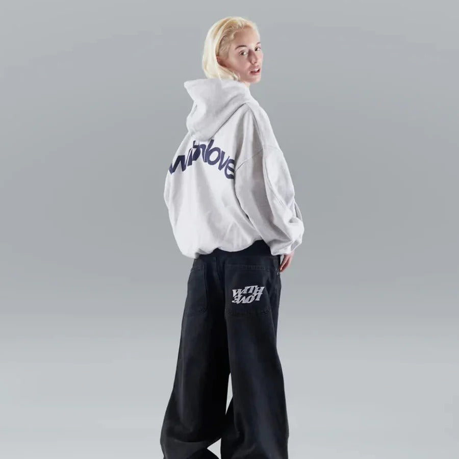 Cosy Oversized Winter Pullover Hoodie