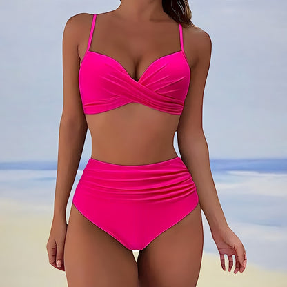 Aveline | Women's High Waist Bikini Set
