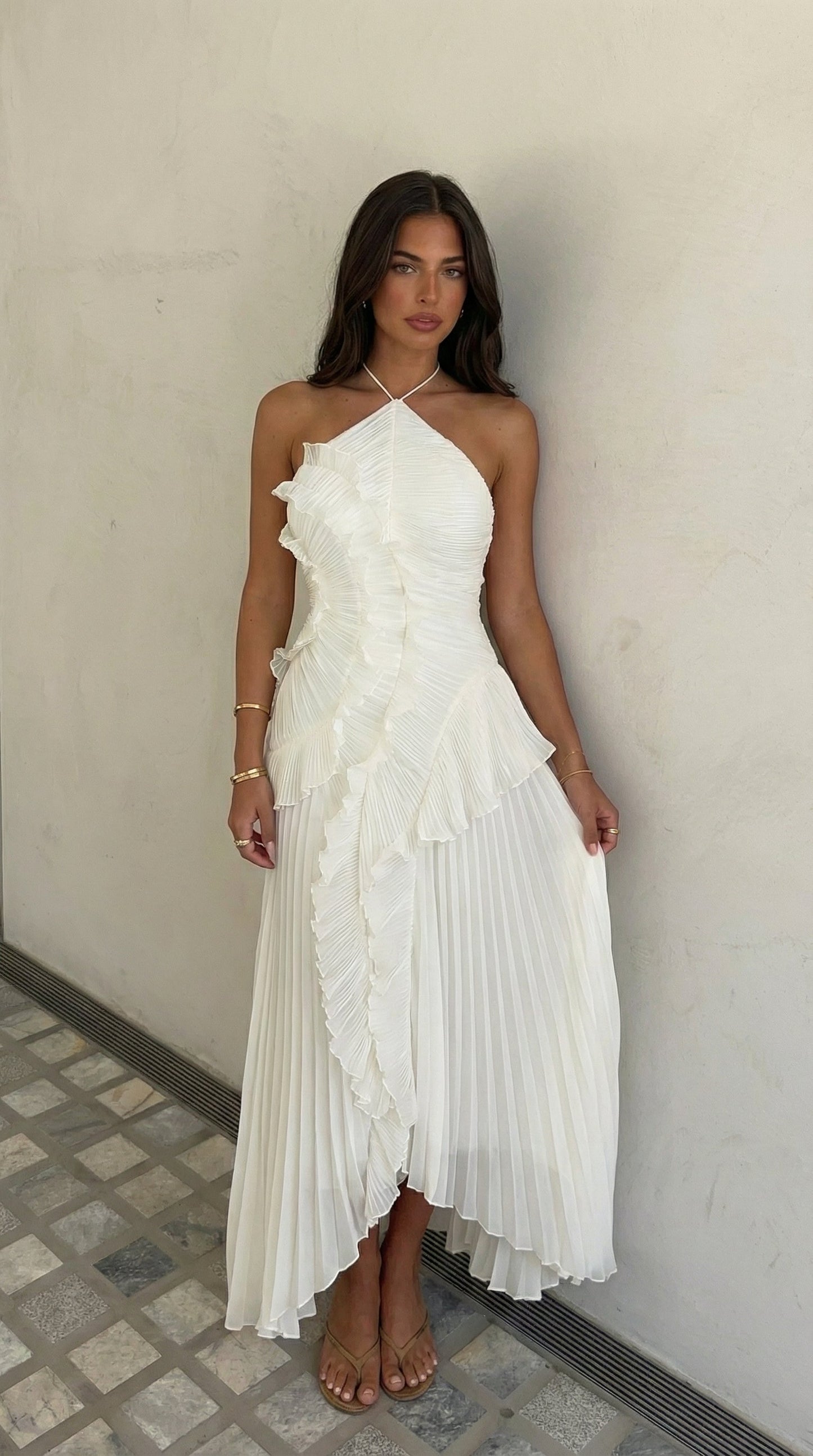 Emma | Women's Tiered Ruffle Maxi Dress