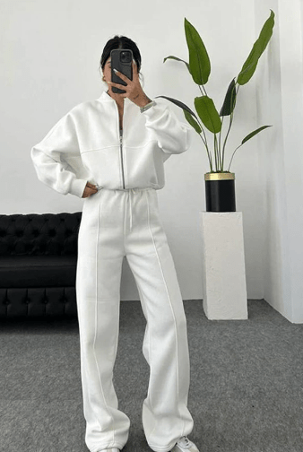 Elodie | Luxe Zip Lounge Set Women