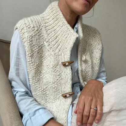 Classic Layering Sleeveless Knit Vest