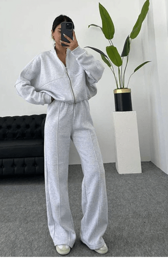 Elodie | Luxe Zip Lounge Set Women