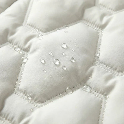 Salome | Waterproof Hooded Puffer Long Coat