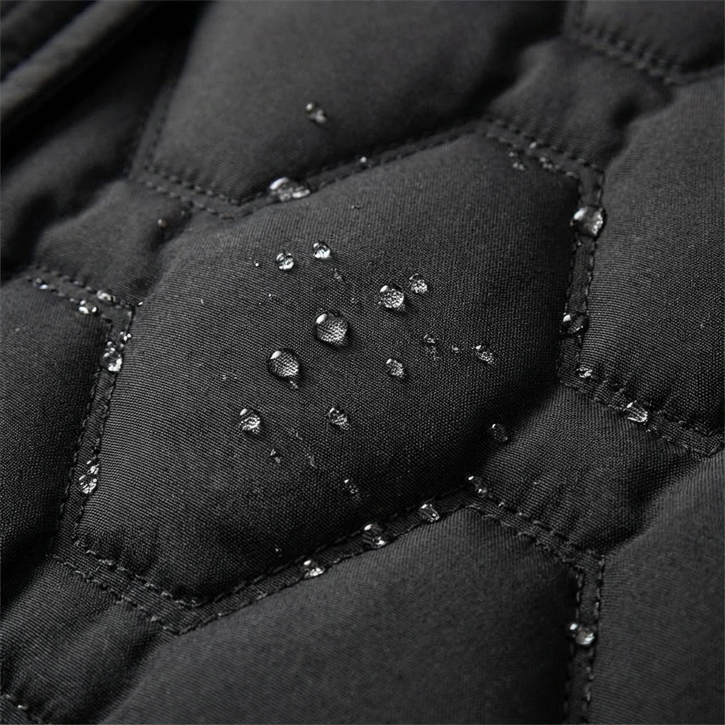 Salome | Waterproof Hooded Puffer Long Coat