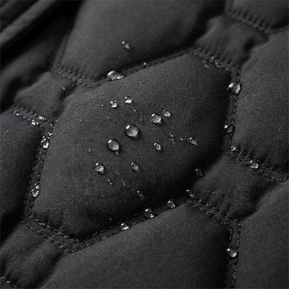 Salome | Waterproof Hooded Puffer Long Coat
