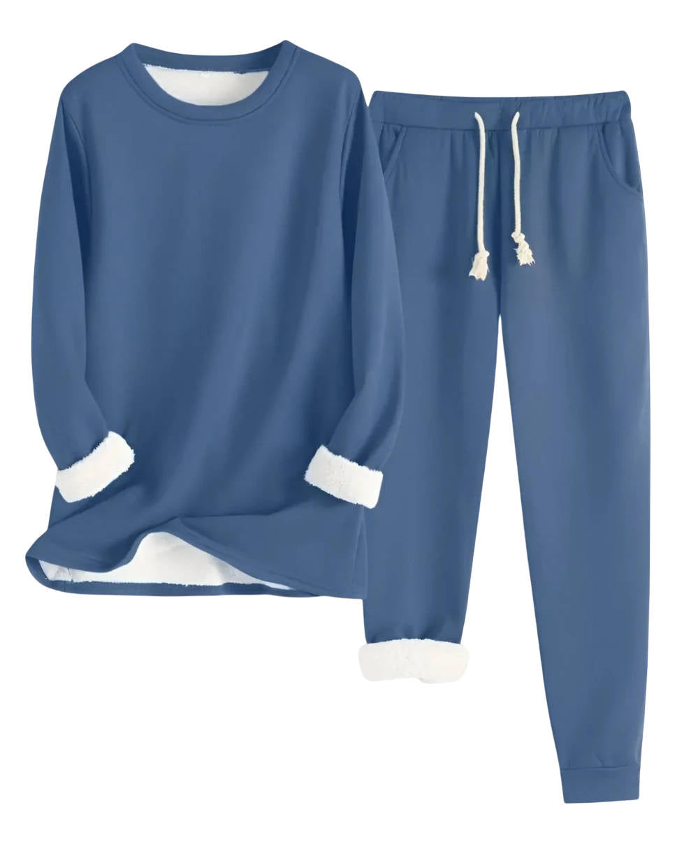 Women's Cosy Fleece Lined Winter Sweatsuit Set