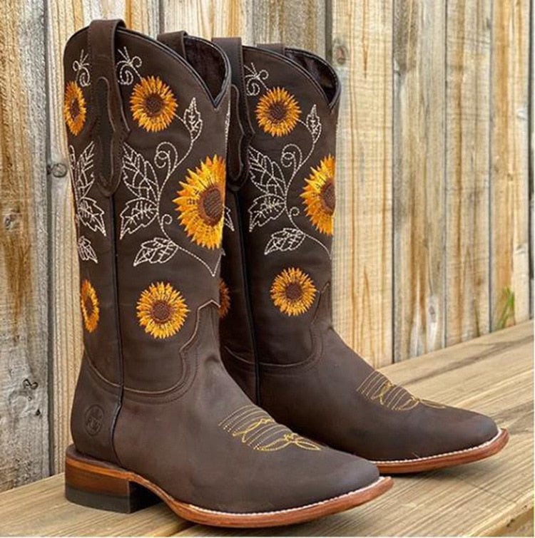 Samantha | Women's Embroidered Cowboy Boots