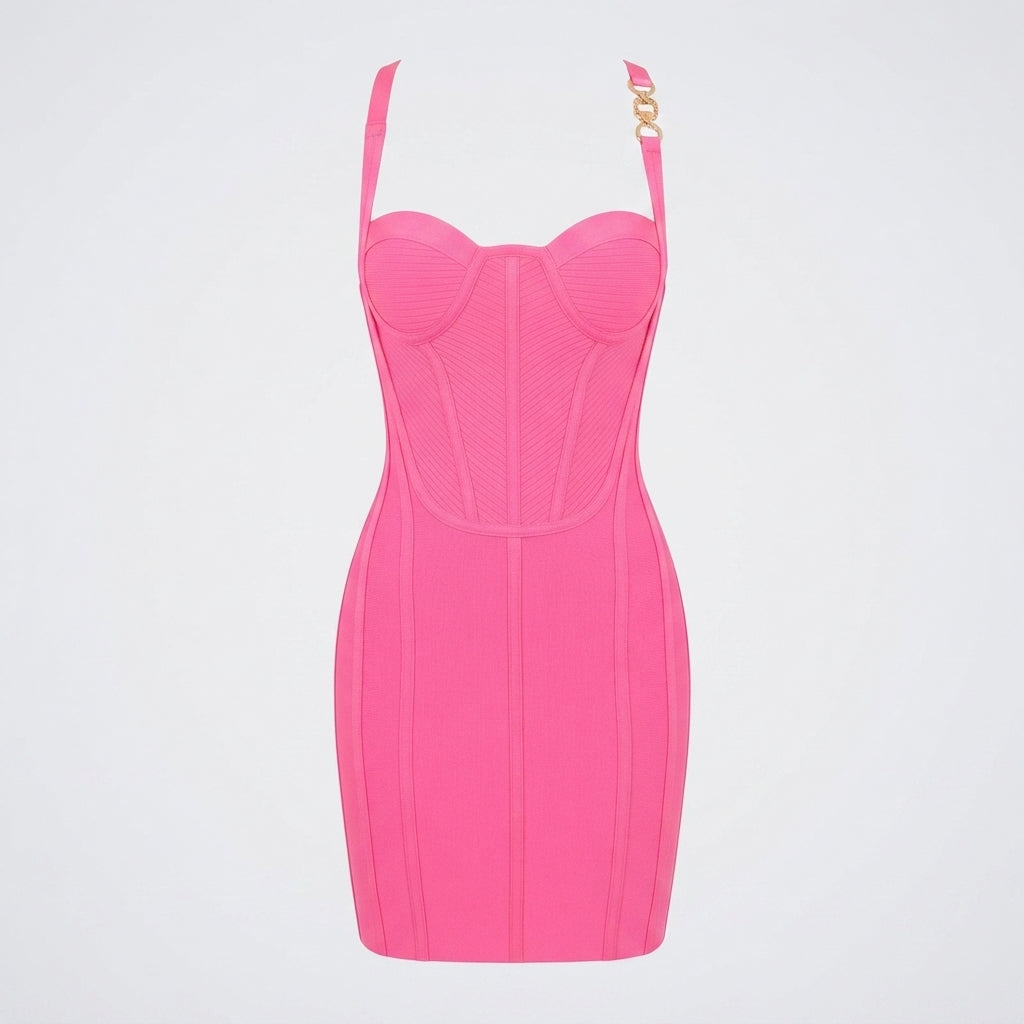 Bandage Cocktail Dress For Women