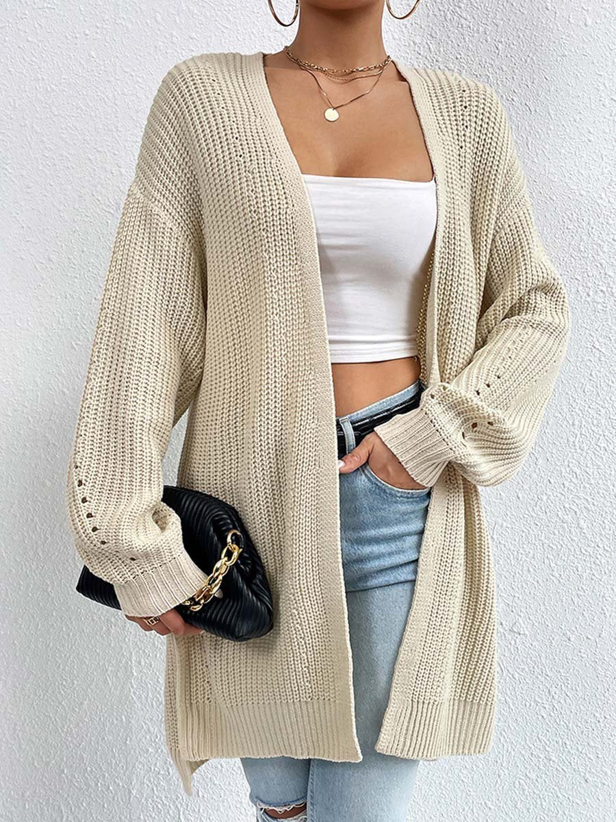 Briar | Oversized Open Front Knit Cardigan