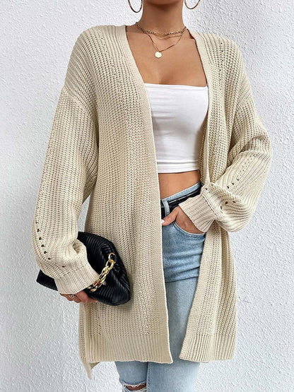 Briar | Oversized Open Front Knit Cardigan
