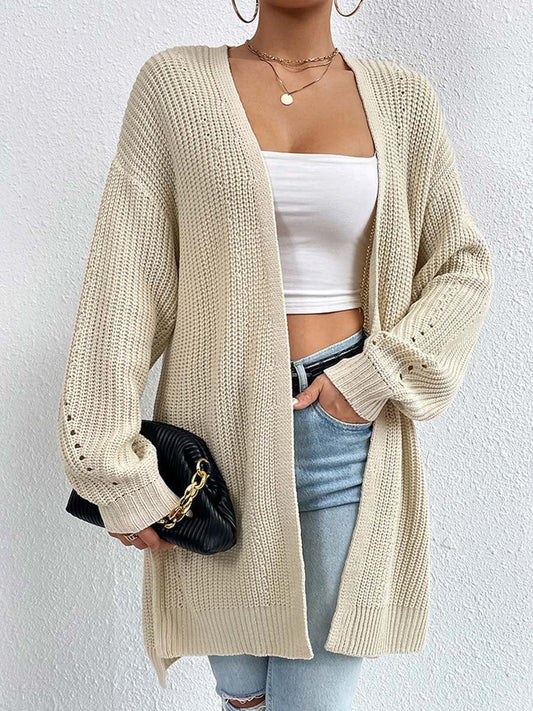 Briar | Oversized Open Front Knit Cardigan