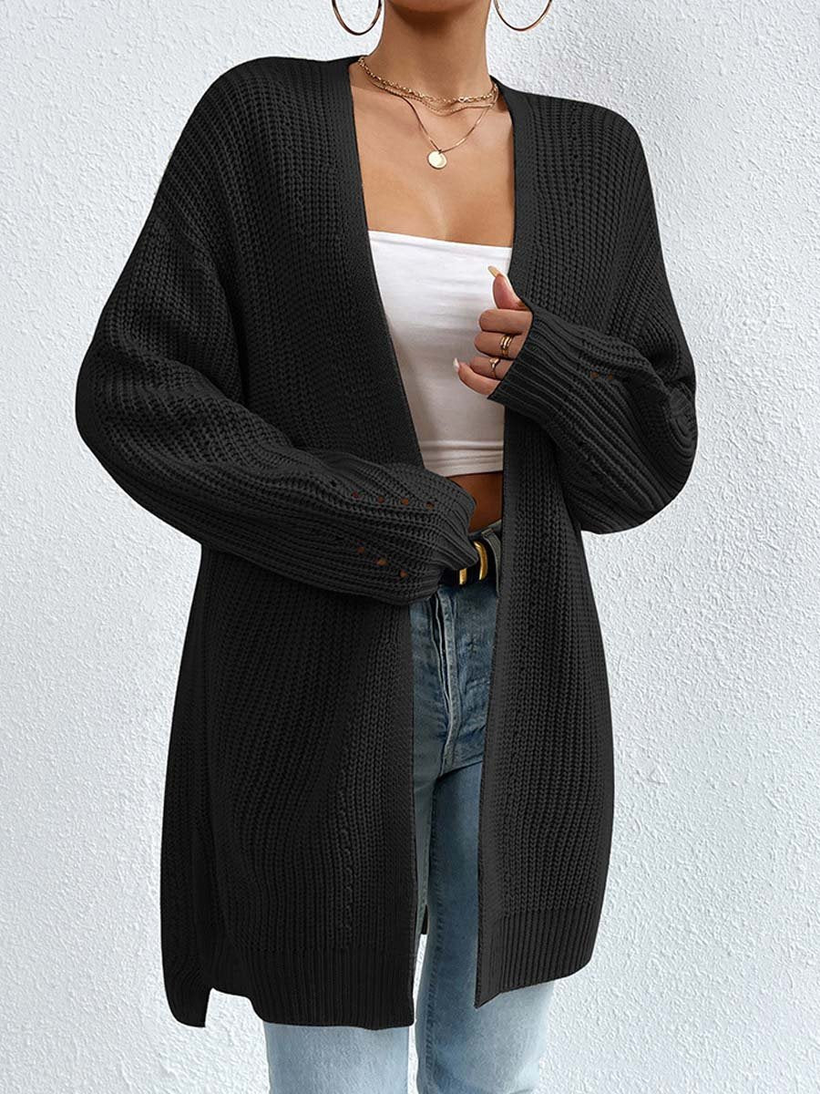 Briar | Oversized Open Front Knit Cardigan