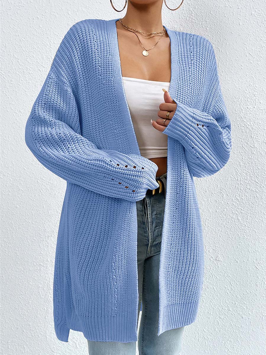 Briar | Oversized Open Front Knit Cardigan