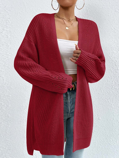 Briar | Oversized Open Front Knit Cardigan
