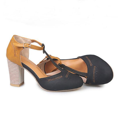 Alicia | Stylish T-Strap Heels for Women