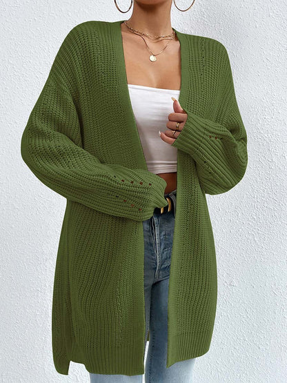 Briar | Oversized Open Front Knit Cardigan